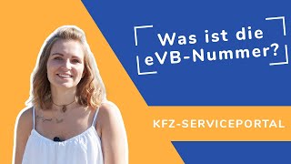 Was ist eine eVBNummer Kurz amp verständlich erklärt [upl. by Eniarral400]