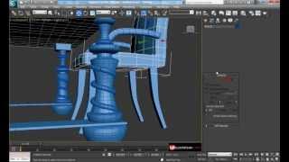 3ds Max ile Masa ve Sandalye Modelleme [upl. by Nosemyaj]