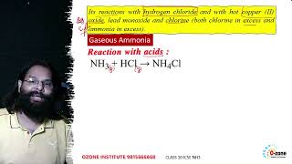 AMMONIA CLASS 10 ICSE Ammonia its preparation Manufacture by Haber’s Process Properties [upl. by Ennoira]