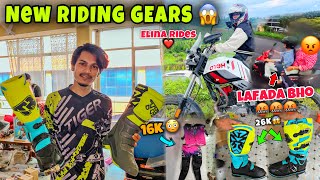 Riding Gears Herna Pokhara Pugay😱Ghar Farkida Lafada Bho🤬 For Whom is This 😳ElinaRides [upl. by Ahon]