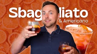 NEGRONI SBAGLIATO and AMERICANO 🥃 Lighter bubbly alternatives to a classic Negroni  Inevitaly [upl. by Suryc]