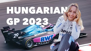 SOPHIA‘S HUNGARIAN GP IN F3 2023  the overtaker  racegirl [upl. by Imogen662]