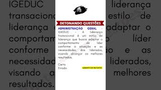 📚 ADMINISTRAÇÃO GERAL PARA CONCURSO PÚBLICO [upl. by Lesli]