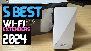 Best WIFI Extender of 2024  The 5 Best WiFi Extenders Review [upl. by Eolanda]