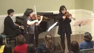 Sarasate Navarraviolin KyungHee Yoon Jaewon Choi [upl. by Alaekim921]