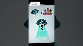 Envy as a Powerpuff girl envy insideout2 cute drawing digitalart kawaii art procreate [upl. by Aenit122]