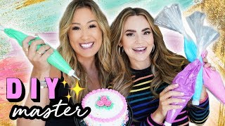 DIY MASTER 10 Cake Decorating w Rosanna Pansino [upl. by Adelind]