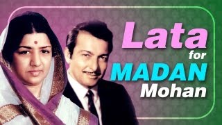 Lata Mangeshkar for Madan Mohan HD Jukebox  Top 10 Lata songs for Music Director Madan Mohan [upl. by Ulla]