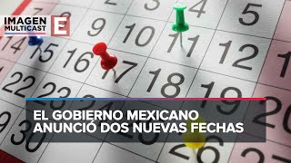 Así es el calendario de días festivos oficiales en México 2024 [upl. by Volney]