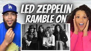 LED ZEPPELIN  RAMBLE ON REACTION [upl. by Nomzzaj]