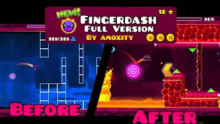 Fingerdash Full Version Fingerbang 4min XL Demon  New Update [upl. by Einner481]