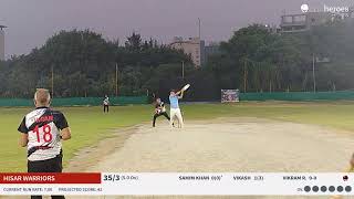 Live Cricket Match  Hisar Warriors vs Rohtak Titans  01Oct24 0553 PM 6  Physicswallah Premier [upl. by Enyr]