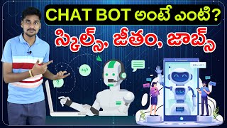 CHAT BOT Developer Career  Jobs Salary Skills  AI Telugu [upl. by Adolphe]