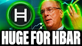 HUGE HEDERA HBAR NEWS  BLACKROCK COINBASE amp MORE [upl. by Wilson963]