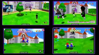 Mario 64 Cooperativo 120 stars colaboracion especial con spookyll4ts jossimarnx y Nunchuckya [upl. by Ardnohsed]