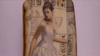 Scrimshaw Step by Adams  Lady and Pottery [upl. by Ibbison]