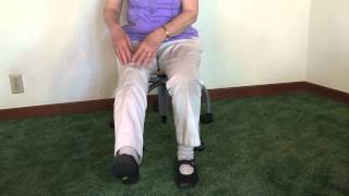 Seated Releasing Knee Tension and Pain [upl. by Elsworth]