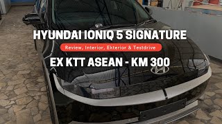 Hyundai IONIQ 5 Ex KTT Asean Km 300  Signature Longrange Bluelink  Promo Hyundai IONIQ 5 [upl. by Wulfe]