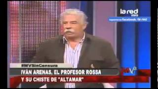 Iván Arenas y su chiste de altamar en Mentiras Verdaderas [upl. by Mastic]