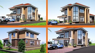 House Design  Modern House Design  3 Bedrooms [upl. by Airdnax]