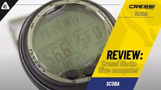 Dive Computer Review Cressi Giotto [upl. by Emery]