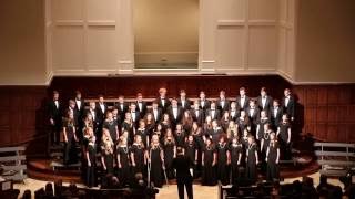 Lipscomb Academy Concert Chorus performs Alleluia by Fredrik Sixten [upl. by Ellebasi]