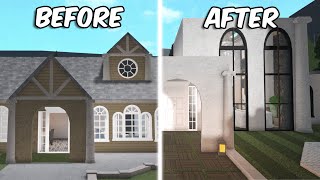 RENOVATING MY SUBSCRIBERS HOUSE IN BLOXBURG [upl. by Lyrahs]