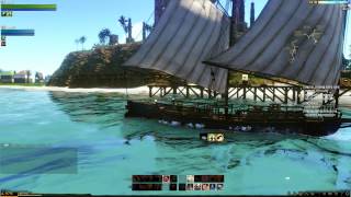 ArcheAge Online Testing the Trade Ship [upl. by Zoeller]