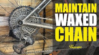 How to maintain a waxed bike chain and will make your life easier [upl. by Soph]