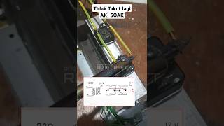 the idea of ​​making a battery charger from a used UPS short tutorial idea [upl. by Osana]