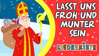 Lasst uns froh und munter sein  Weihnachtslieder zum Mitsingen  Liederkiste [upl. by Annola65]