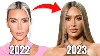 Kim Kardashian is Unrecognizable Has Kim K Changed her Face 2023 Update [upl. by Eltsyrk]