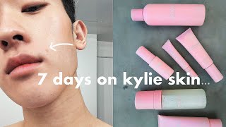 i tried KYLIE SKIN for a week so you dont have to [upl. by Ekeiram]