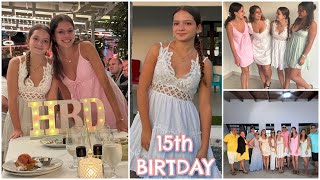 Celebrating 🥳 Emilys 15th Birthday in ARUBA  VLOG1770 [upl. by Otrebron]