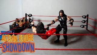 Undertaker vs Kane WrestleMania 14  Action Figure Showdown loserkings007 [upl. by Etom]