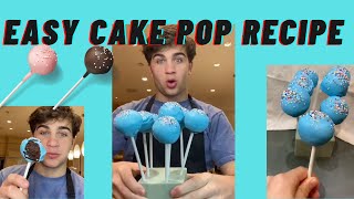 HOW TO MAKE CAKE POPSEASY RECIPE [upl. by Flita781]