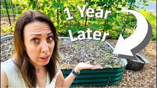 Is THIS Garden Bed WORTH IT An Honest Review 1Year Later [upl. by Esinart440]