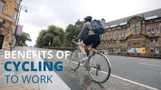 The Benefits of Cycling to Work [upl. by Nazarius]