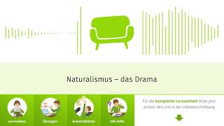 Naturalismus – das Drama einfach erklärt  sofatutor [upl. by Aehtela]