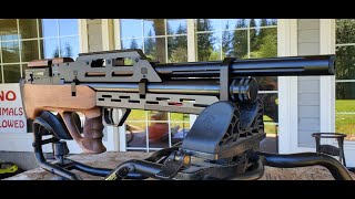 357 Full Auto PCP Rifle by Evanix Fully Automatic 9mm Pellet Gun How To Operate [upl. by Rosenkranz]