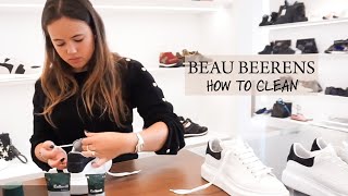 How to clean Alexander McQueen ENG SUB [upl. by Yorke]