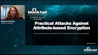 Practical Attacks Against Attributebased Encryption [upl. by Viki]