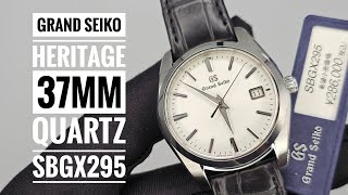 Grand Seiko Heritage 37mm Quartz SBGX295 [upl. by Nerrat218]