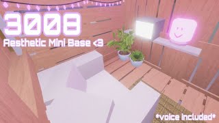 I made an AESTHETIC MINI BASE in 3008 [upl. by Acinna]