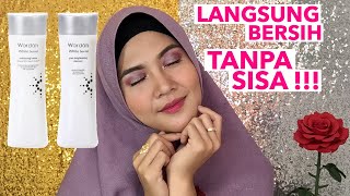 REVIEW WARDAH WHITE SECRET PURE BRIGHTENING CLEANSER amp WARDAH WHITE SECRET EXFOLIATING LOTION [upl. by Marco]