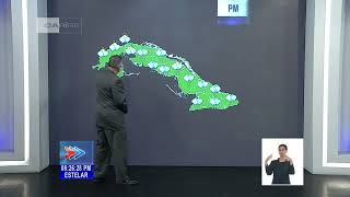 El Tiempo en Cuba se incrementan los chubascos [upl. by Judye254]