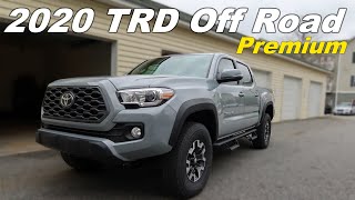 My NEW 2020 Toyota Tacoma TRD Off Road Premium  Cement Grey [upl. by Serene]