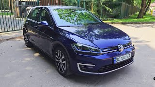 Volkswagen EGolf 2020 Реальный запас хода зарядка обзор Leaf и Zoe не нужны [upl. by Adnara]