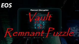 Mass Effect Andromeda  Eos Vault Puzzle Location amp Solution [upl. by Neeham772]