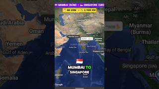 Ultimate Surprise at the End Mumbai to Singapore  Flight Experience 85Hour NonStop Journey [upl. by Isle9]